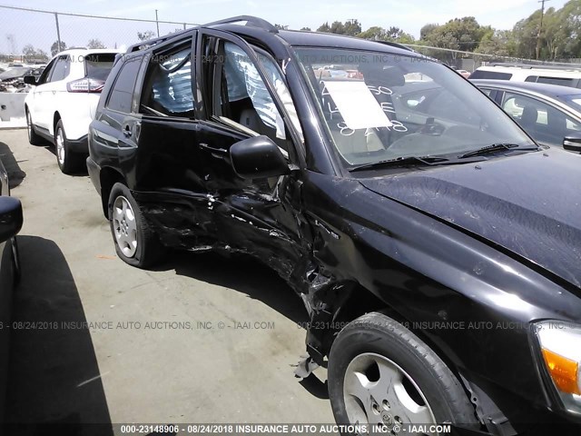 JTEDP21A050047600 - 2005 TOYOTA HIGHLANDER LIMITED BLACK photo 6