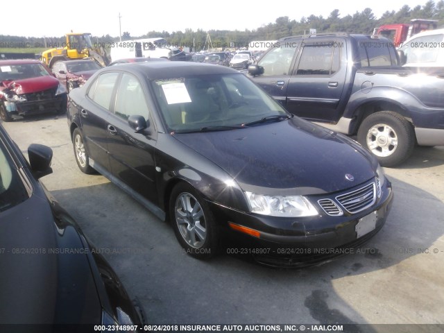 YS3FD45Y861109841 - 2006 SAAB 9-3 BLACK photo 1