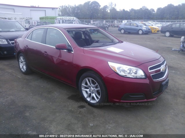 1G11D5SR5DF278762 - 2013 CHEVROLET MALIBU 1LT წითელი ფოტო 1