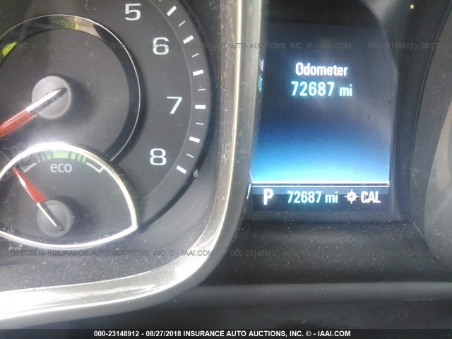 1G11D5SR5DF278762 - 2013 CHEVROLET MALIBU 1LT წითელი ფოტო 7