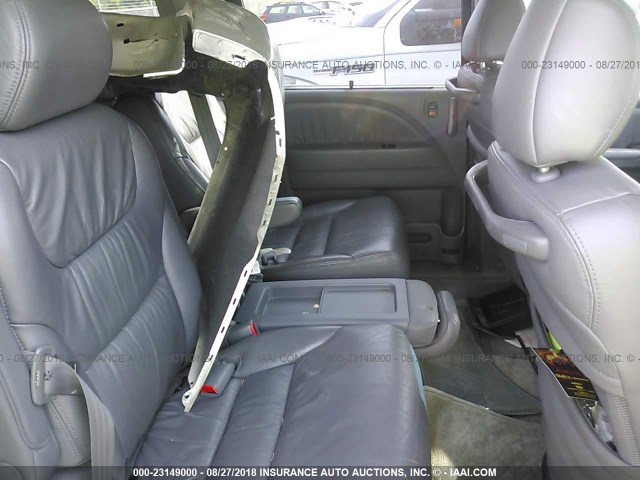 5FNRL387X5B128076 - 2005 HONDA ODYSSEY EXL GRAY photo 8