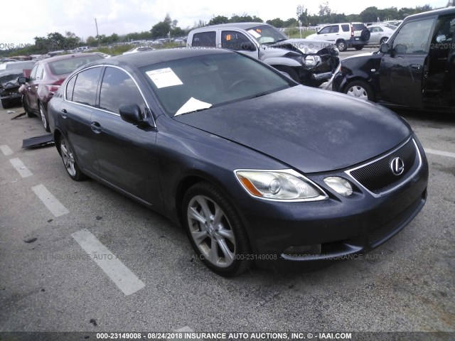 JTHBE96S570012161 - 2007 LEXUS GS 350 GRAY photo 1