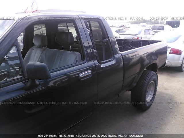 JT4VN13D2P5121735 - 1993 TOYOTA PICKUP 1/2 TON EXTRA LONG WHEELBASE DX BLACK photo 6