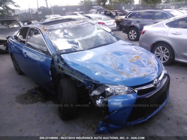 4T1BF1FK8GU539518 - 2016 TOYOTA CAMRY LE/XLE/SE/XSE 蓝色 照片 1