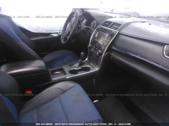4T1BF1FK8GU539518 - 2016 TOYOTA CAMRY LE/XLE/SE/XSE 蓝色 照片 5