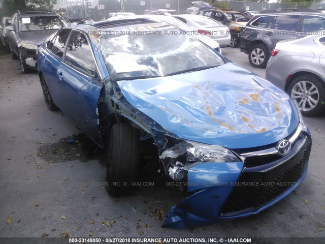 4T1BF1FK8GU539518 - 2016 TOYOTA CAMRY LE/XLE/SE/XSE 蓝色 照片 6