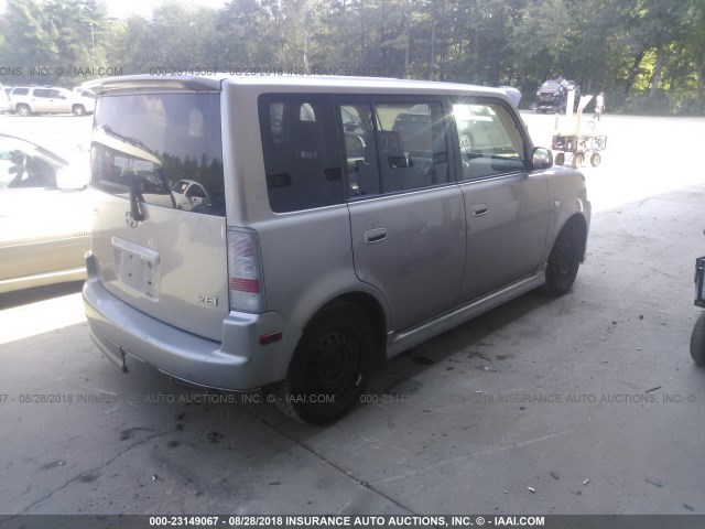 JTLKT334250195093 - 2005 TOYOTA SCION XB Күміс фото 4