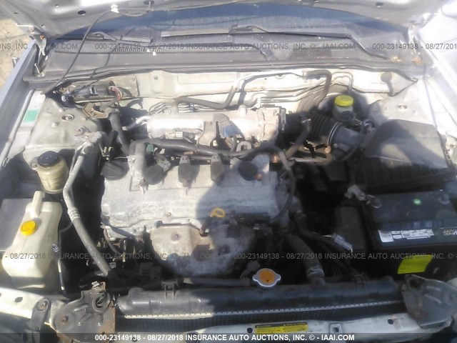 3N1CB51AX5L531974 - 2005 NISSAN SENTRA 1.8S SILVER photo 10