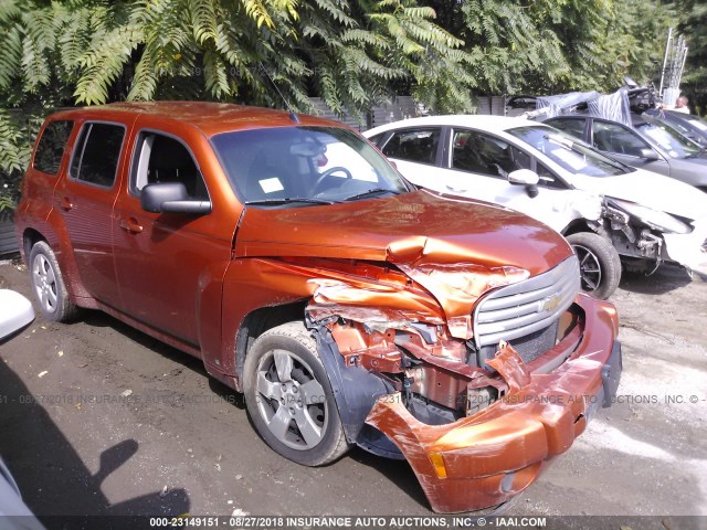 3GNDA13D58S613035 - 2008 CHEVROLET HHR LS ORANGE photo 1