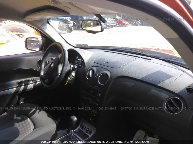 3GNDA13D58S613035 - 2008 CHEVROLET HHR LS ORANGE photo 5