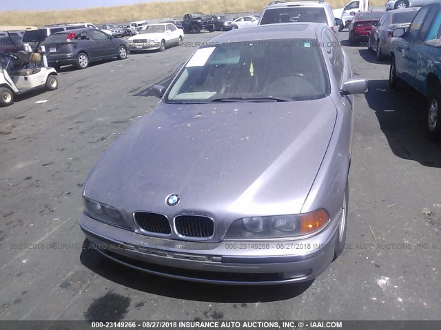 WBADD6325WBW42018 - 1998 BMW 528 I AUTOMATIC SILVER photo 6