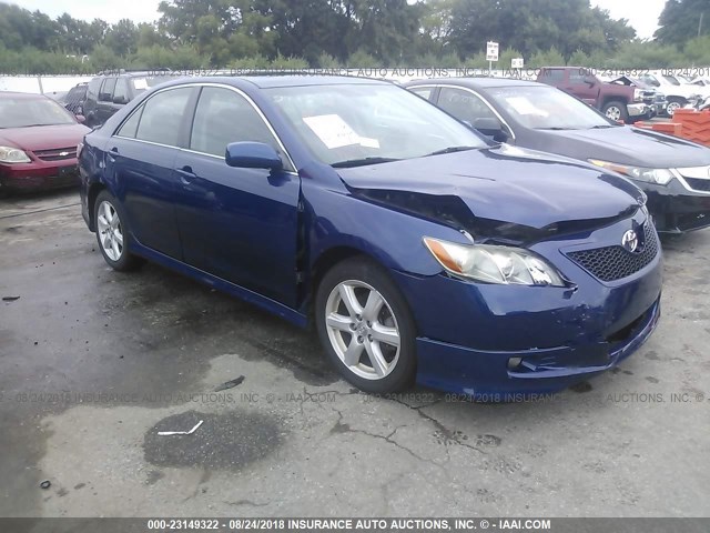 4T1BE46K07U092753 - 2007 TOYOTA CAMRY NEW GENERAT CE/LE/XLE/SE BLUE photo 1