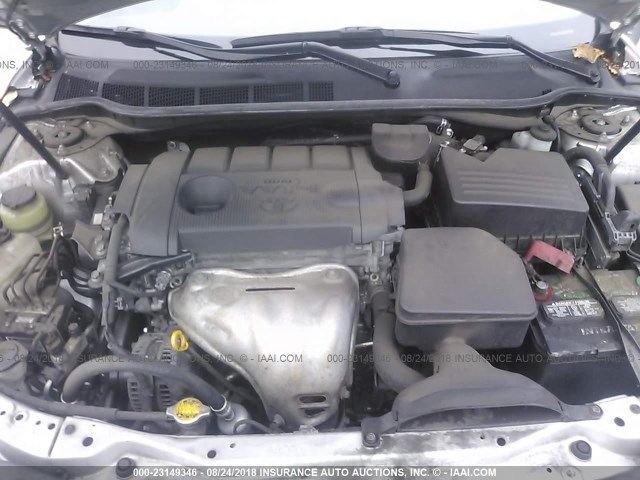 4T1BF3EK1BU181927 - 2011 TOYOTA CAMRY SE/LE/XLE 银色 照片 10