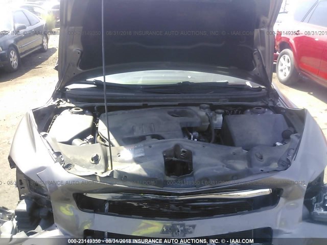 1G1ZC5EU6CF313152 - 2012 CHEVROLET MALIBU 1LT ყავისფერი ფოტო 10
