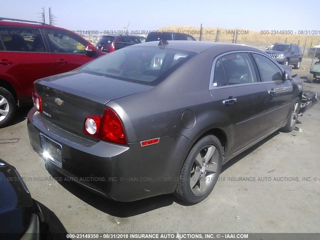 1G1ZC5EU6CF313152 - 2012 CHEVROLET MALIBU 1LT ყავისფერი ფოტო 4