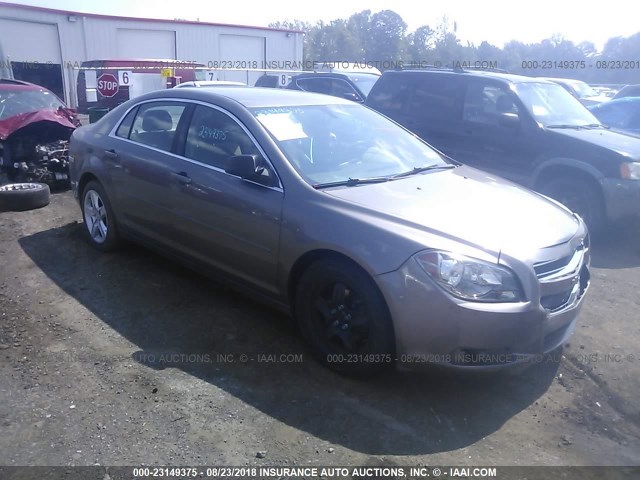 1G1ZA5E10BF222078 - 2011 CHEVROLET MALIBU LS Qəhvəyi foto 1