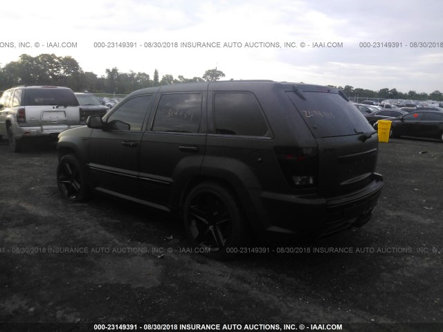 1J8HR78336C197410 - 2006 JEEP GRAND CHEROKEE SRT-8 BLACK photo 3