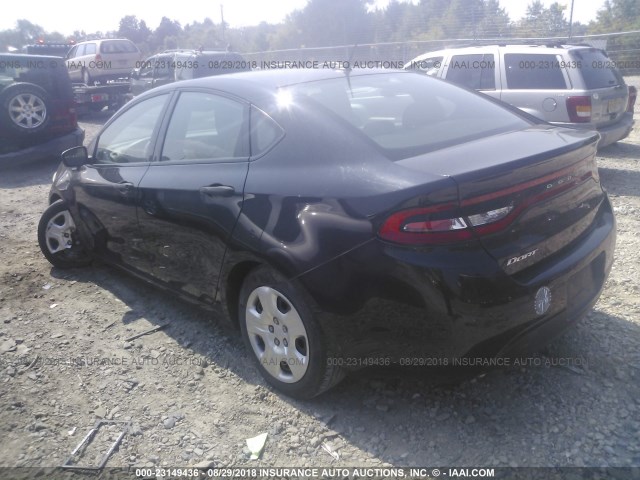 1C3CDFAA8DD301601 - 2013 DODGE DART SE/AERO BLACK photo 3