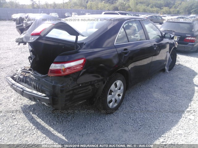 4T4BE46K89R081802 - 2009 TOYOTA CAMRY SE/LE/XLE BLACK photo 4