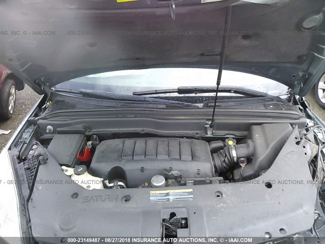 5GZER23D09J150234 - 2009 SATURN OUTLOOK XR ღია ლურჯი ფოტო 10