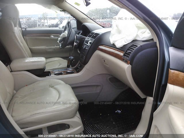 5GZER23D09J150234 - 2009 SATURN OUTLOOK XR ღია ლურჯი ფოტო 5