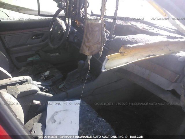 WBADS43421GD84762 - 2001 BMW 525 IT AUTOMATIC BURGUNDY photo 5