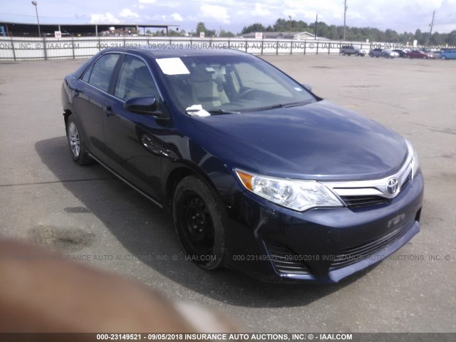 4T4BF1FK3ER431407 - 2014 TOYOTA CAMRY L/SE/LE/XLE 蓝色 照片 1