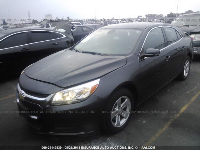 1G11C5SA4GU141812 - 2016 CHEVROLET MALIBU LIMITED LT GRAY photo 2