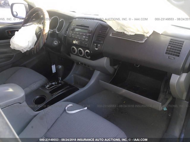 5TETX4CN3AZ732342 - 2010 TOYOTA TACOMA ACCESS CAB Сұр фото 5