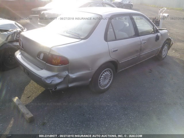 2T1BR18E8XC200712 - 1999 TOYOTA COROLLA VE/CE/LE Champagne photo 4