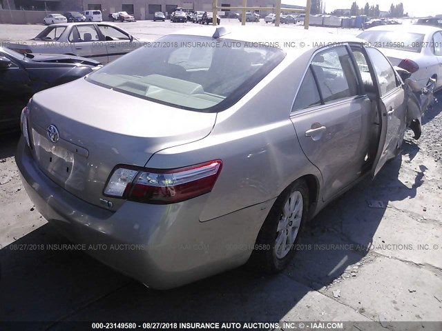 4T1BB46K99U069905 - 2009 TOYOTA CAMRY HYBRID BROWN photo 4