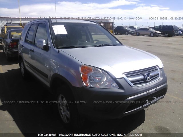 JHLRD788X3C031342 - 2003 HONDA CR-V EX SILVER photo 1