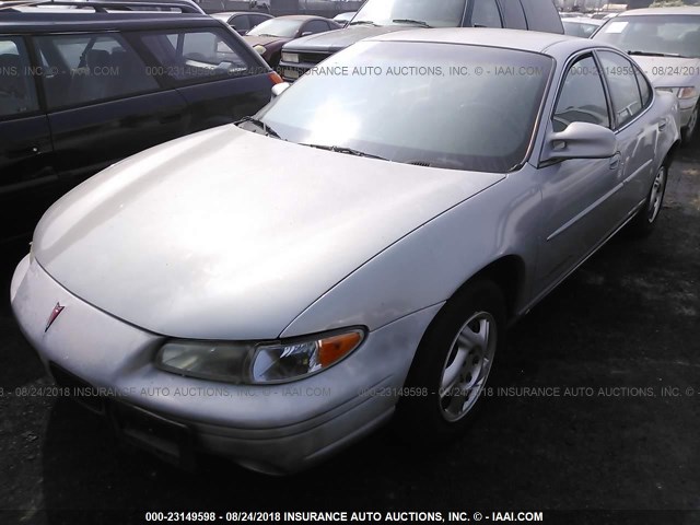 1G2WJ52M5XF324724 - 1999 PONTIAC GRAND PRIX SE SILVER photo 2