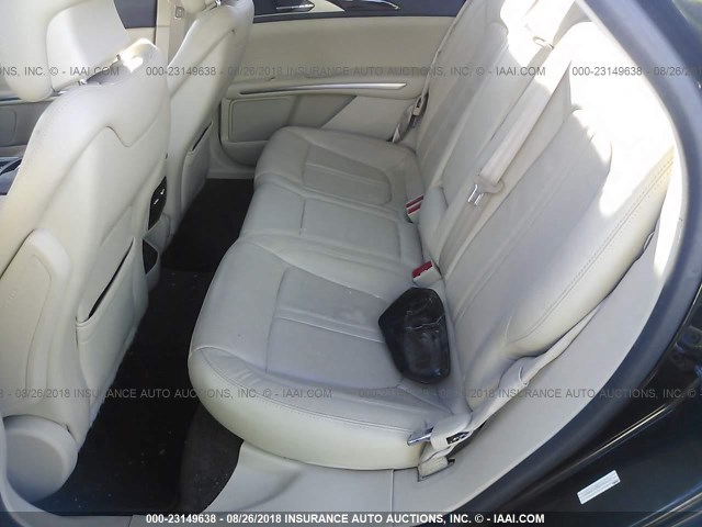 3LN6L2G99DR827112 - 2013 LINCOLN MKZ BLACK photo 8