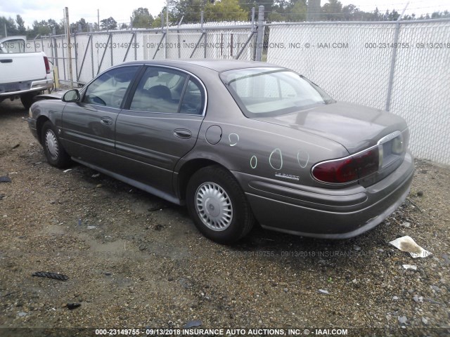 1G4HR54K81U102623 - 2001 BUICK LESABRE LIMITED BEIGE photo 3