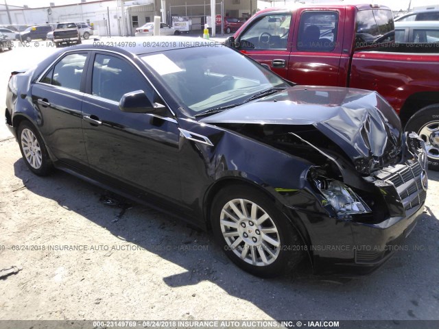 1G6DF5EY1B0142486 - 2011 CADILLAC CTS LUXURY COLLECTION BLACK photo 1