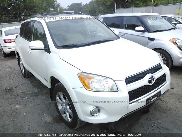 JTMDF4DV0A5019276 - 2010 TOYOTA RAV4 LIMITED WHITE photo 1