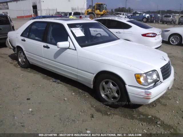 WDBGA43G2VA367042 - 1997 MERCEDES-BENZ S 420 WHITE photo 1