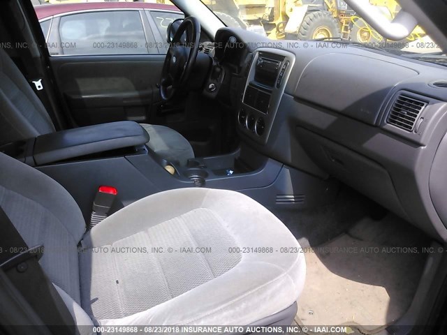 1FMDU73W15UA84811 - 2005 FORD EXPLORER XLT/XLT SPORT/NBX 黑色 照片 5