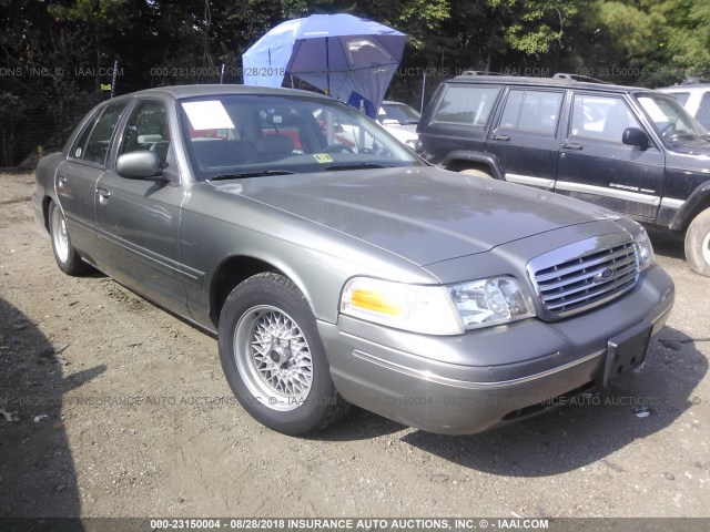 2FAFP74W2XX241802 - 1999 FORD CROWN VICTORIA LX GRAY photo 1