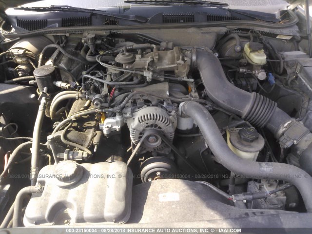 2FAFP74W2XX241802 - 1999 FORD CROWN VICTORIA LX GRAY photo 10