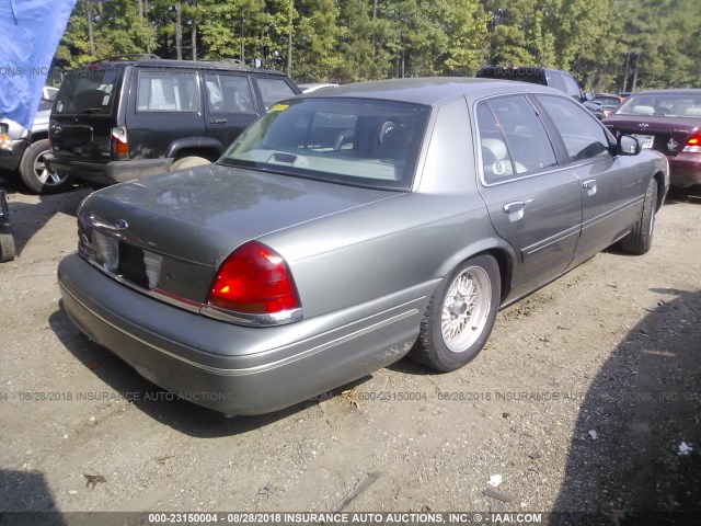 2FAFP74W2XX241802 - 1999 FORD CROWN VICTORIA LX GRAY photo 4