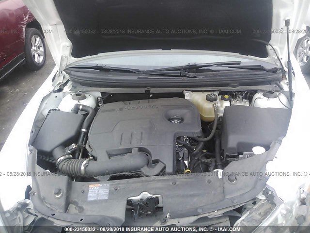 1G1ZC5E1XBF106428 - 2011 CHEVROLET MALIBU 1LT 白色 照片 10