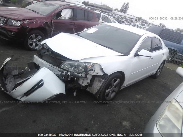 1G1ZC5E1XBF106428 - 2011 CHEVROLET MALIBU 1LT 白色 照片 2