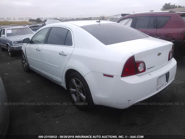 1G1ZC5E1XBF106428 - 2011 CHEVROLET MALIBU 1LT 白色 照片 3
