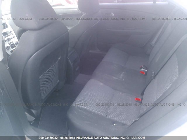 1G1ZC5E1XBF106428 - 2011 CHEVROLET MALIBU 1LT 白色 照片 8