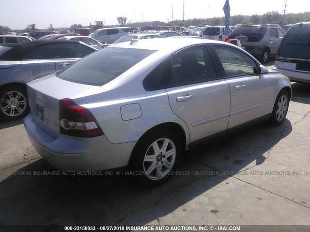 YV1MS382762171435 - 2006 VOLVO S40 2.4I SILVER photo 4