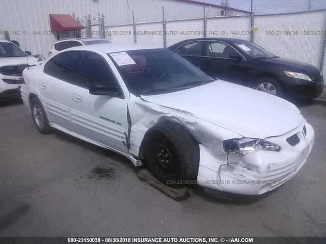 1G2NF52T01C224642 - 2001 PONTIAC GRAND AM SE1 WHITE photo 1