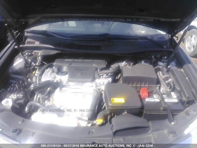 4T4BF1FK1ER407476 - 2014 TOYOTA CAMRY L/SE/LE/XLE ნაცრისფერი ფოტო 10