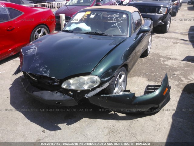 JM1NB353010203413 - 2001 MAZDA MX-5 MIATA LS GREEN photo 2